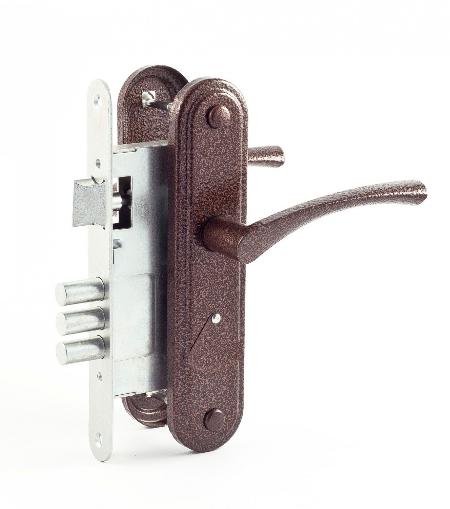 Купить дверной замок Абсолют Замок врезной ЗВ9-4-2 (медь) в Гомеле в магазине Бастион