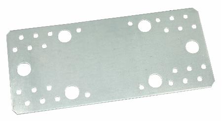 Купить МЕТАЛЛИСТ Пластина крепежная 210*90 цинк в Гомеле в магазине Бастион 