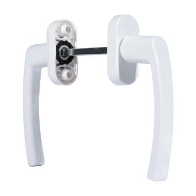 Купить Ручка балконная белая симметричная (двухстор.) forwin bhs 04 ral 9016 в Гомеле в магазине Бастион 